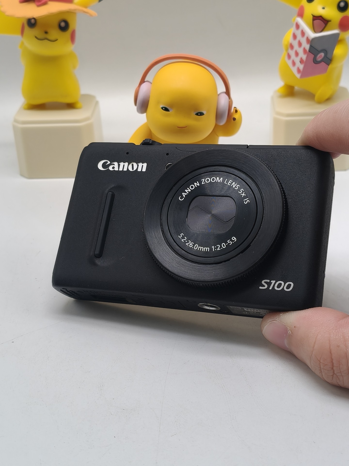 Canon PowerShot S100 Digital Camera Black 12.1 Megapixels 5x Optical Zoom Tested