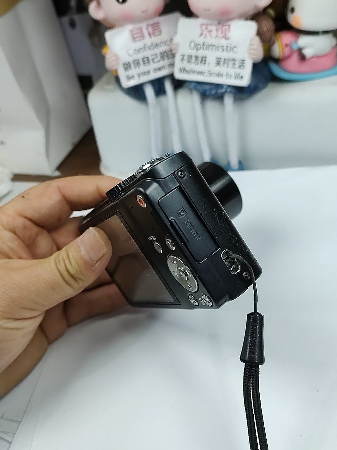 Samsung Digital Camera WB700 14.2MP Black Tested