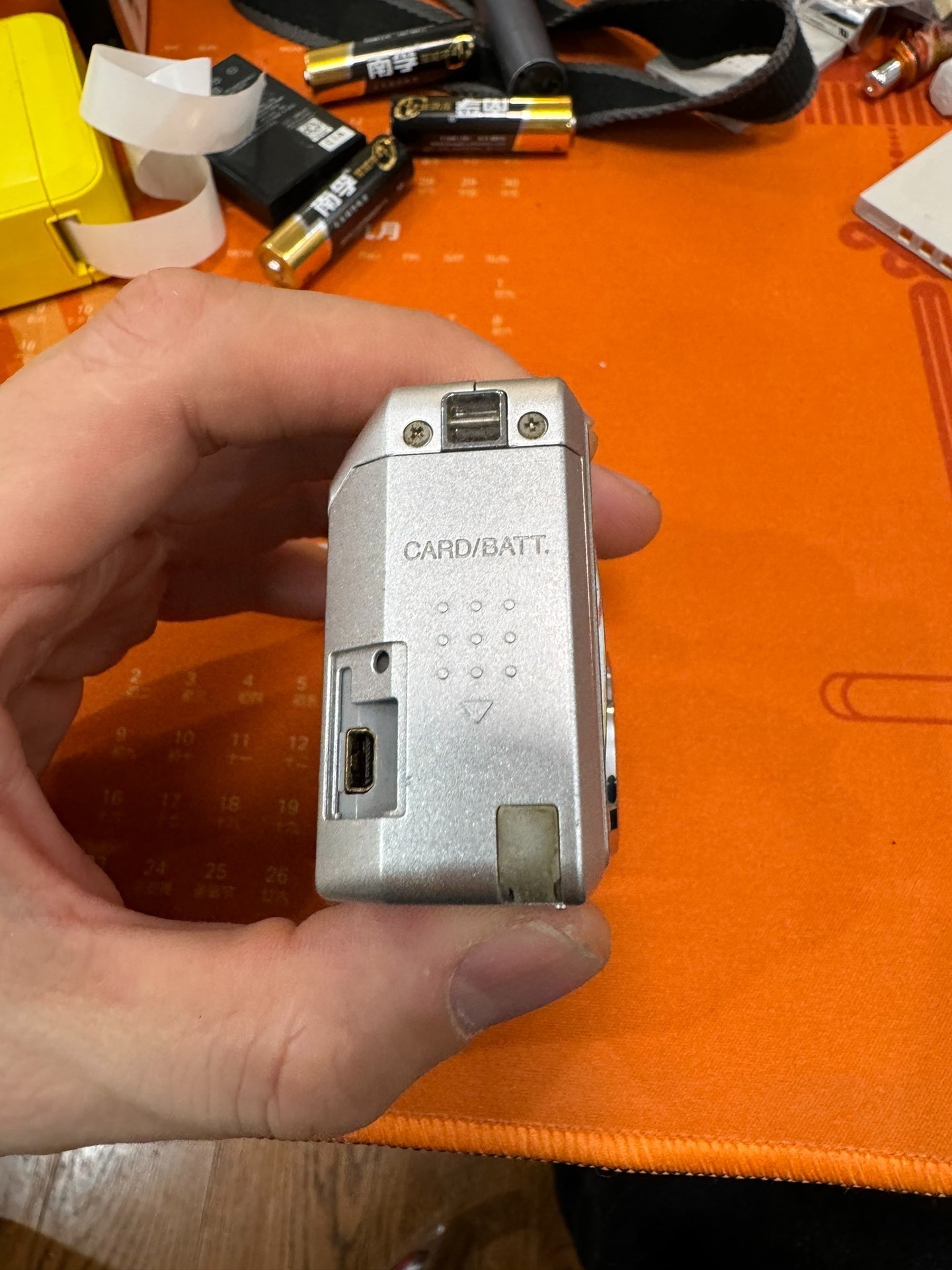 Nikon Coolpix 3700 E3700 Digital Camera 3.2MP Silver Tested & Working