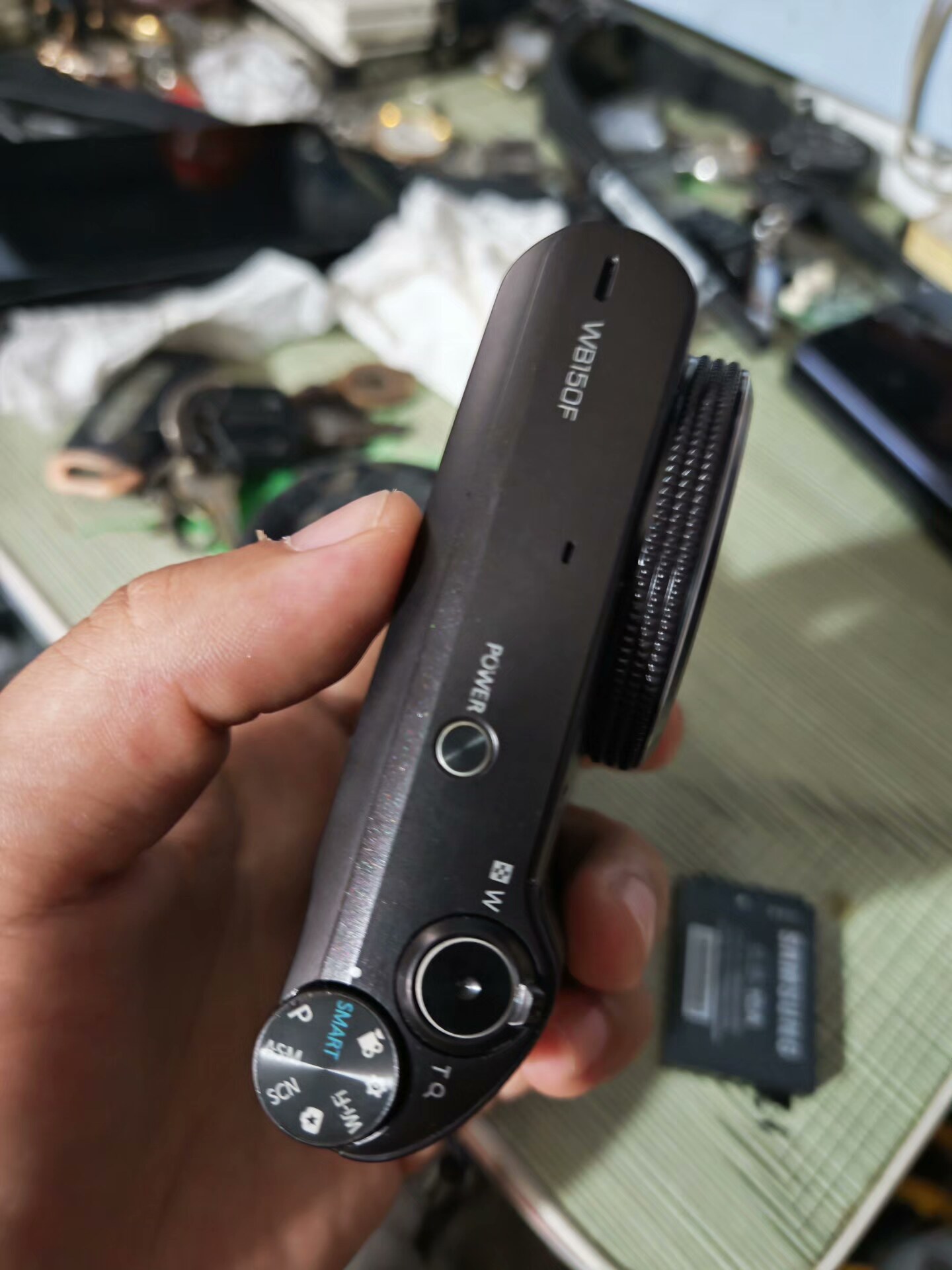 Samsung Digital Camera WB150F 14.2MP Black