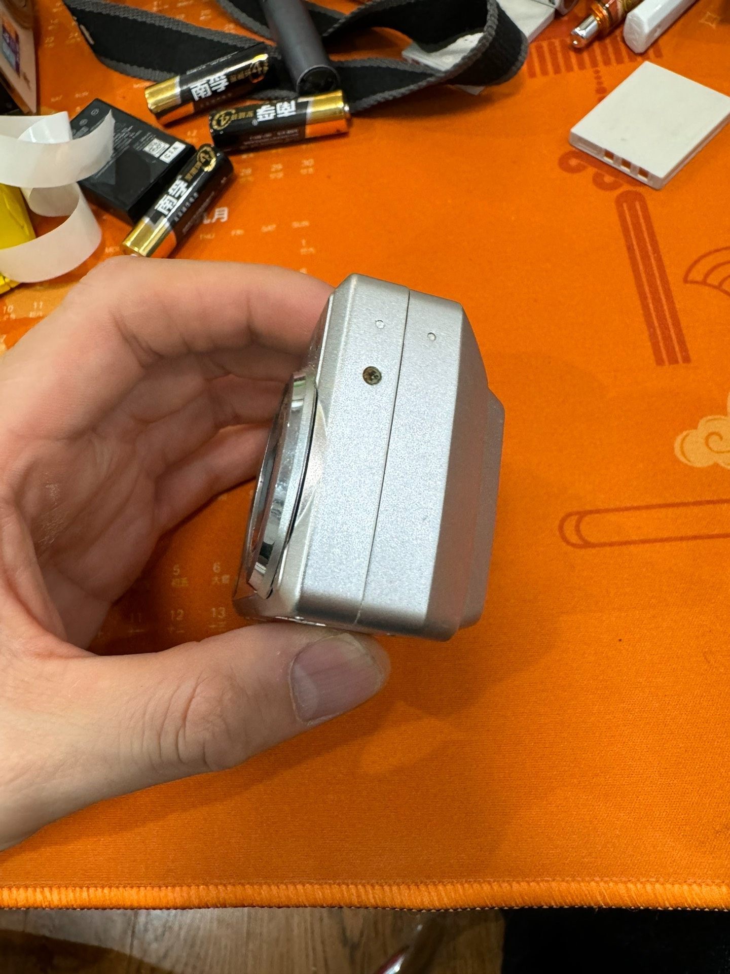 Nikon Coolpix 3700 E3700 Digital Camera 3.2MP Silver Tested & Working