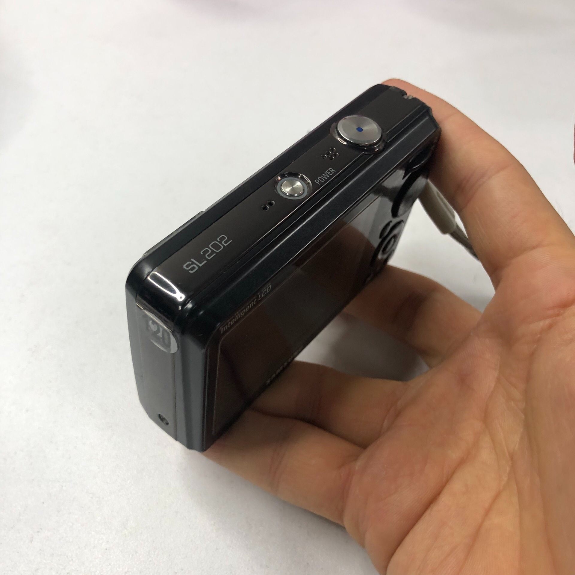 Samsung SL202 Digital Camera 10.2MP 3x Zoom Blue/black Tested Camera