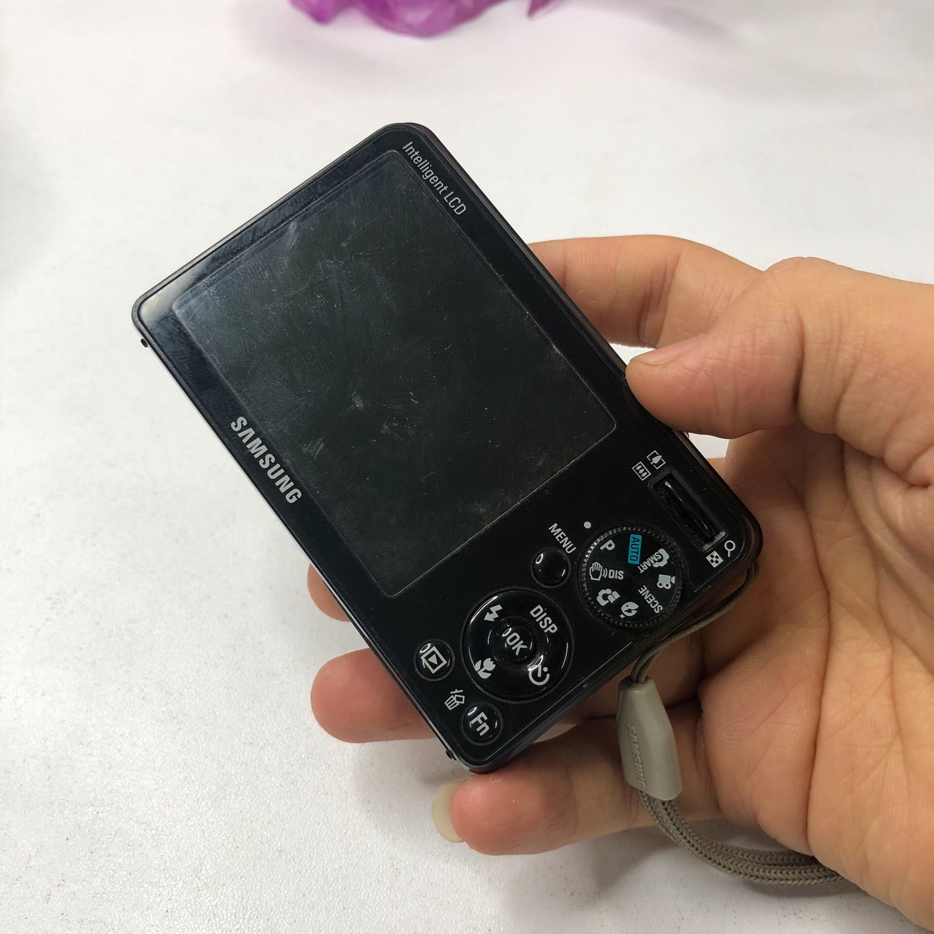 Samsung SL202 Digital Camera 10.2MP 3x Zoom Blue/black Tested Camera