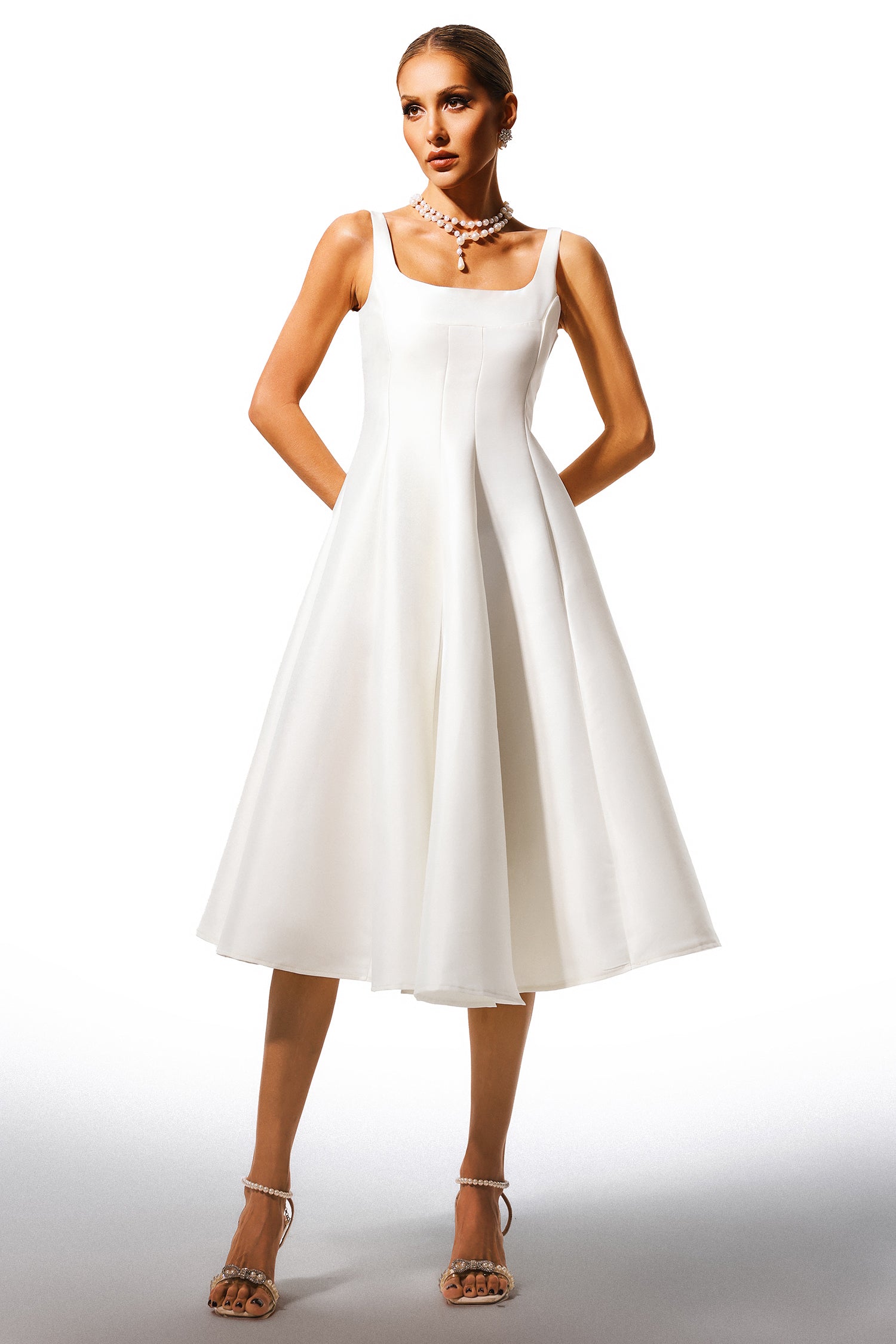 Susel Sleeveless Midi Dress