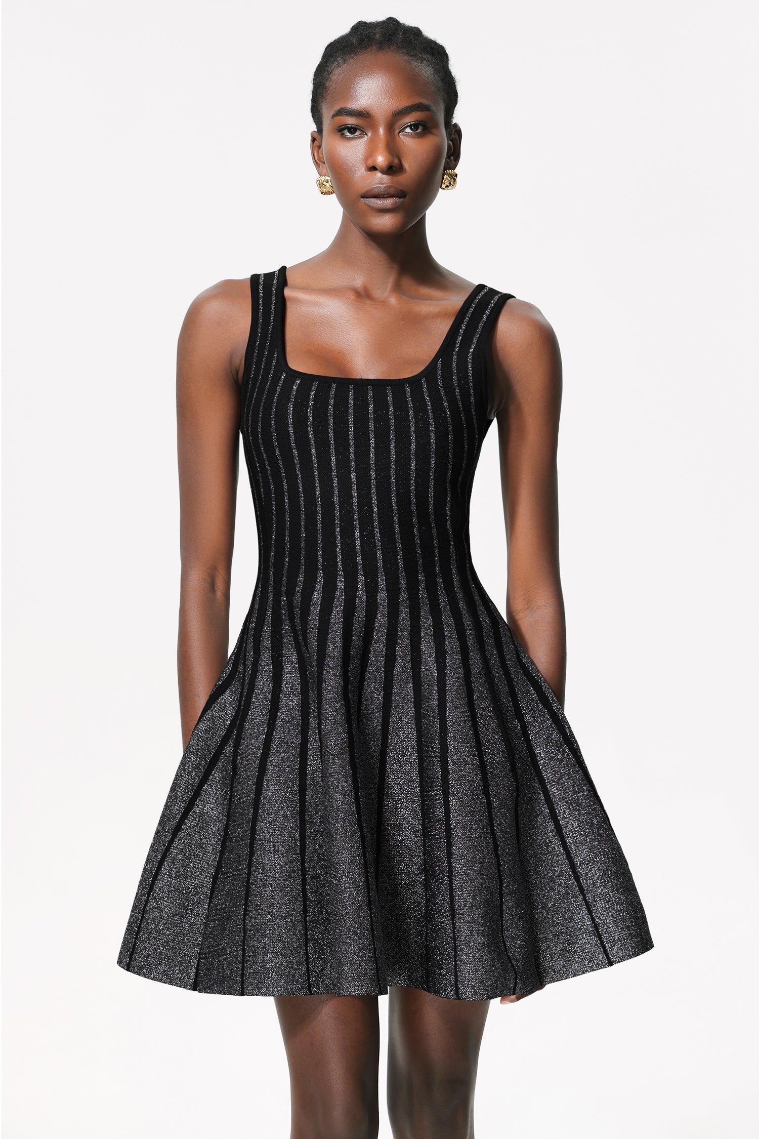 Doro Sequin Sleeveless Mini Dress