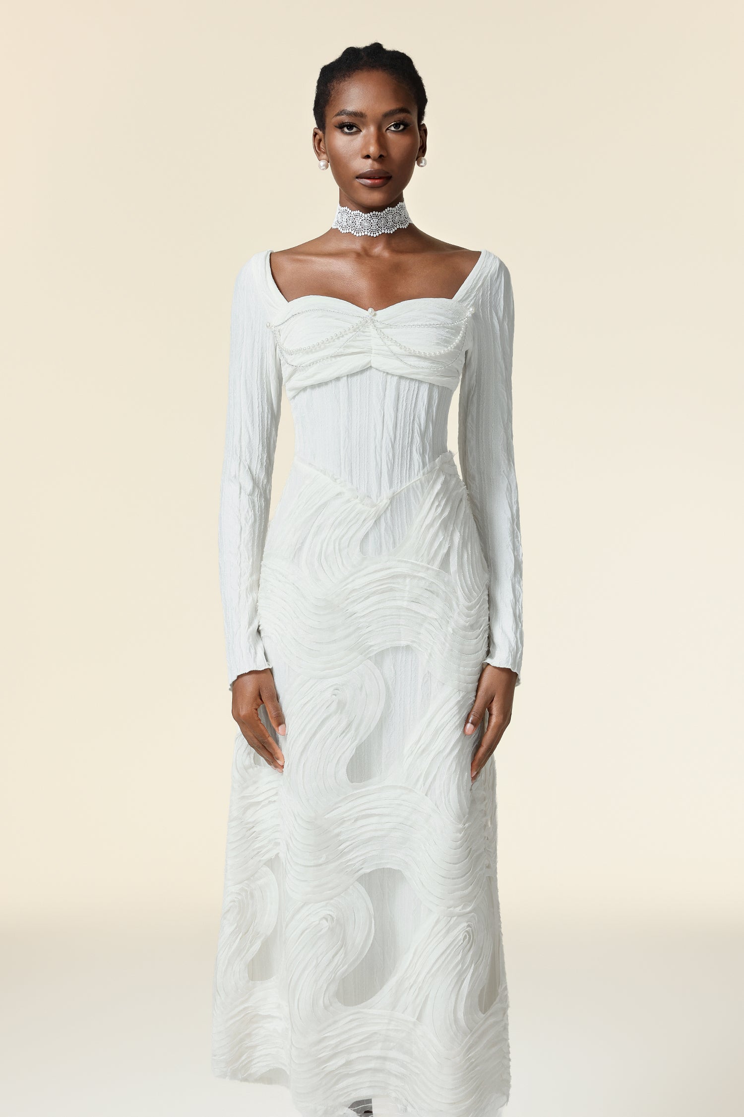 Erin Long Sleeves Maxi Dress