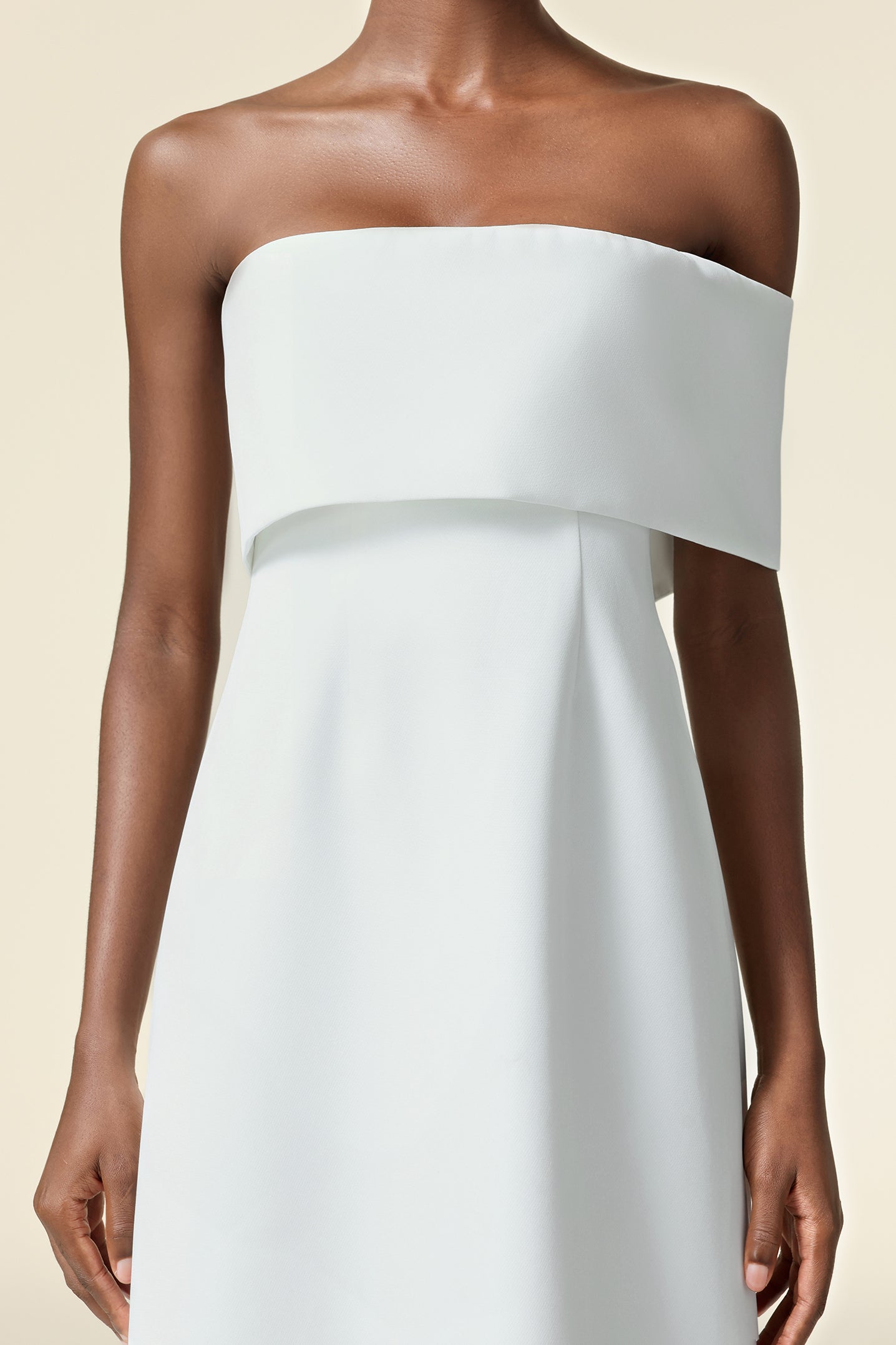 Eurin Off-The-Shoulder Sleeveless Asymmetric Maxi Dress