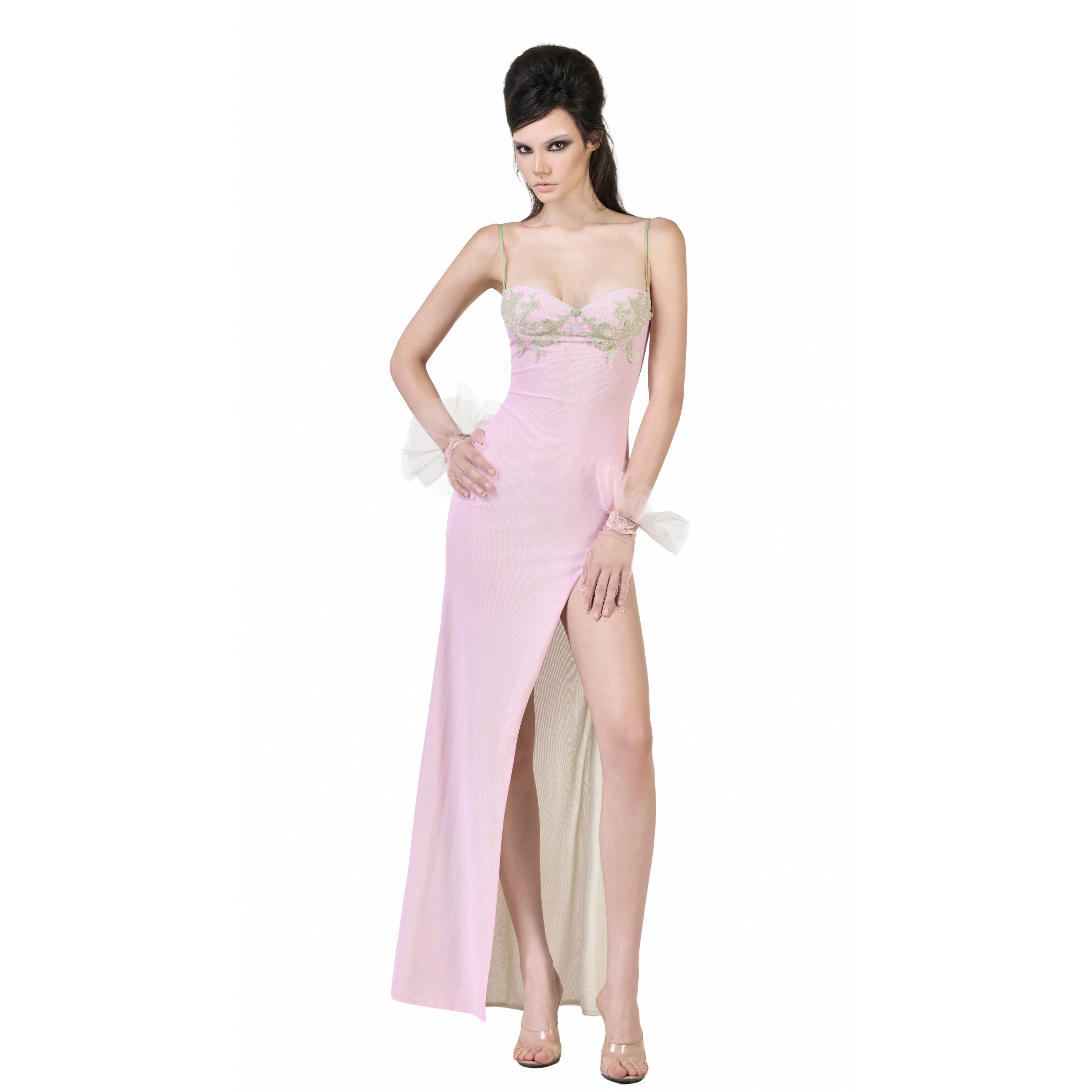 MONICA PINK DRESS - 1