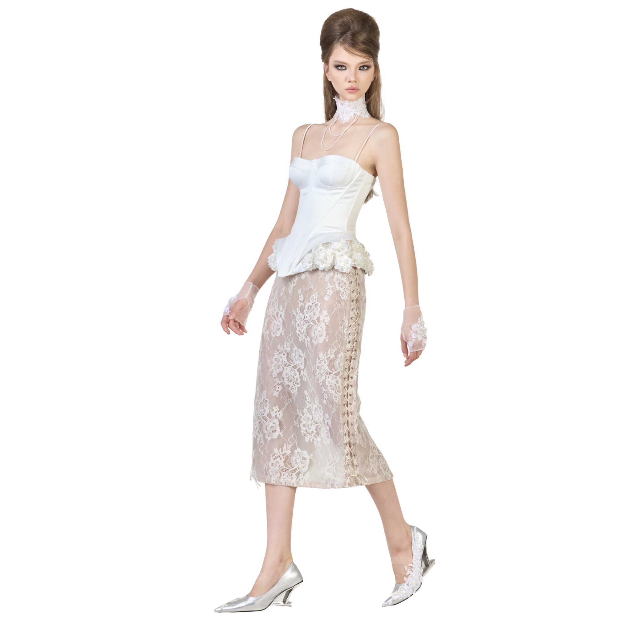 KAISA SKIRT (BEIGE) - 1