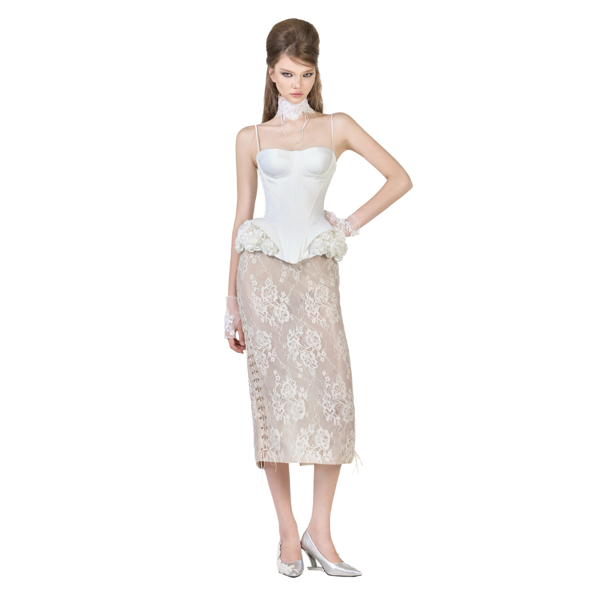KAISA SKIRT (BEIGE) - 2