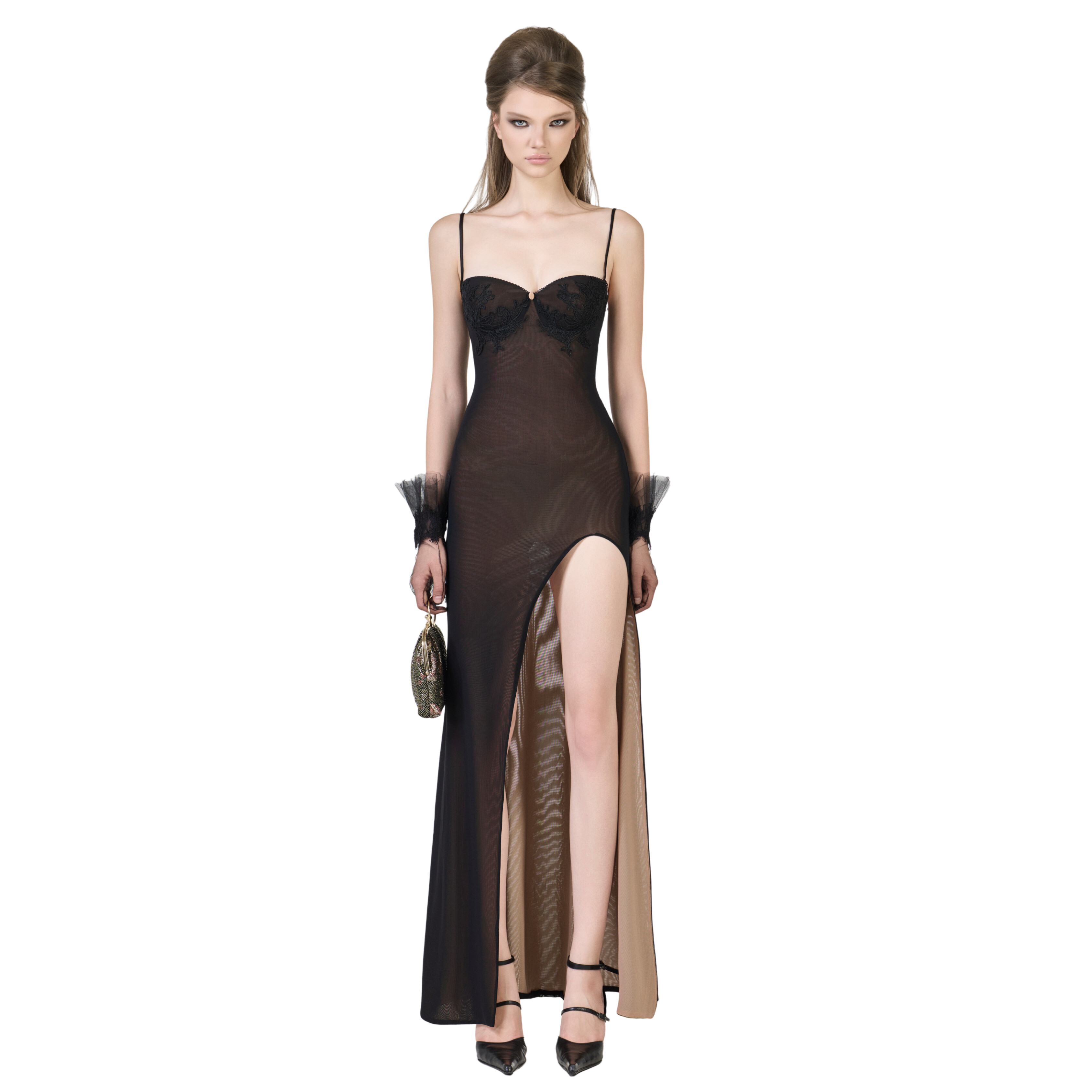 MONICA BLACK DRESS - 2