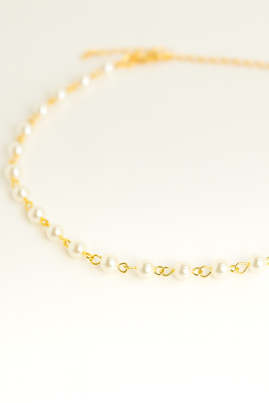 Never Fade Necklace in Pearl - View 3