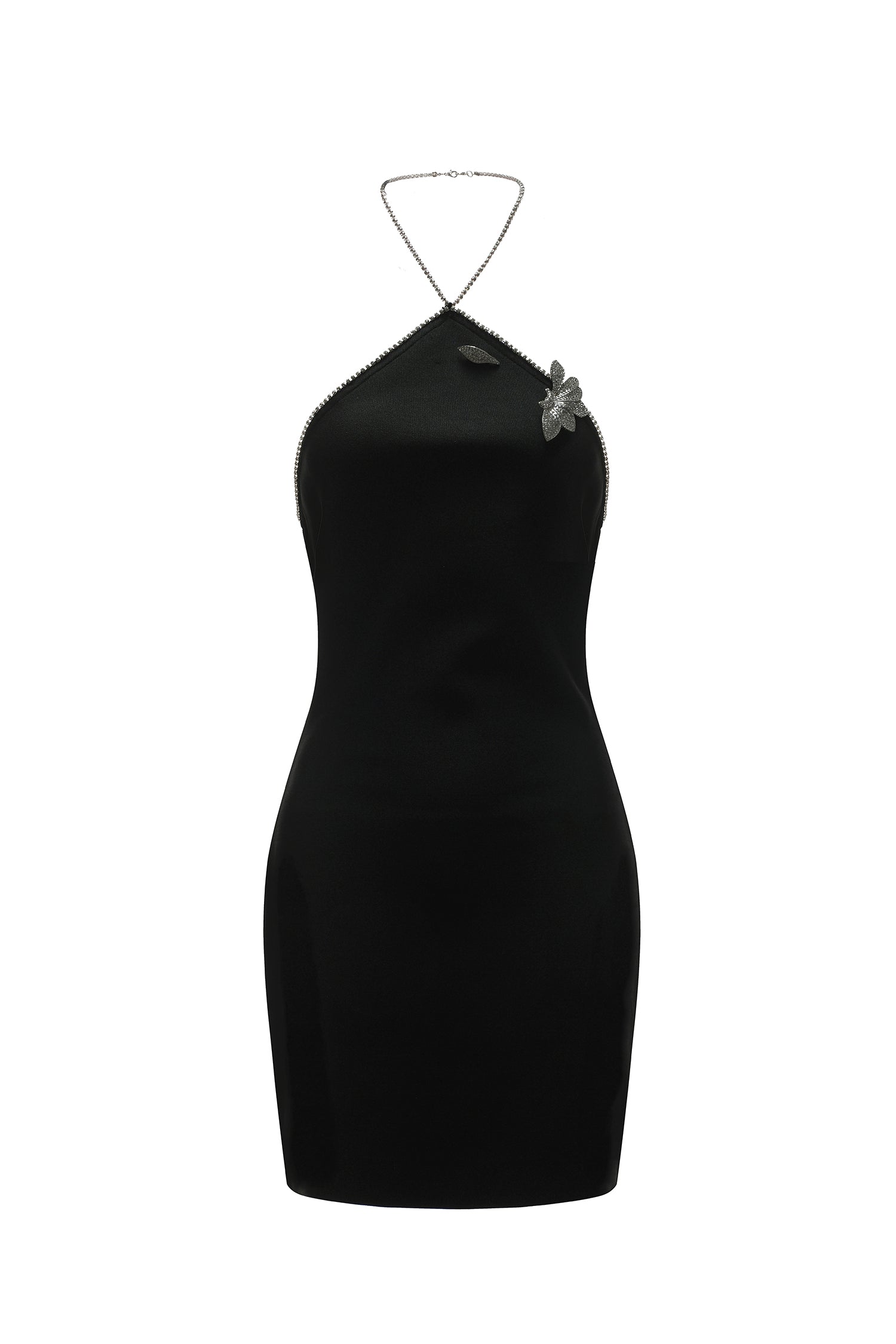 Evanfeline Halterneck Bandage Mini Dress