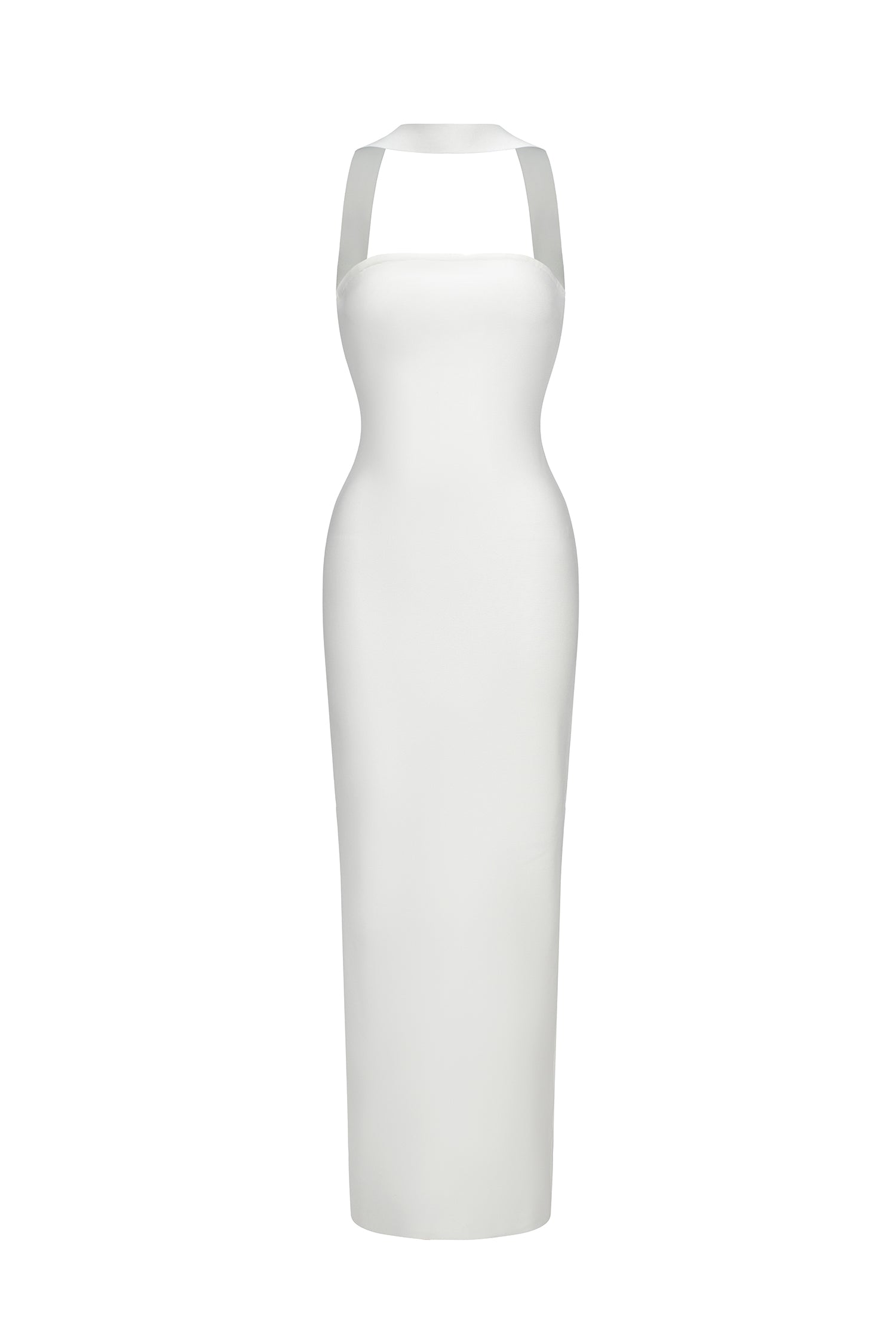 Naima Sleeveless Slit Bandage Maxi Dress