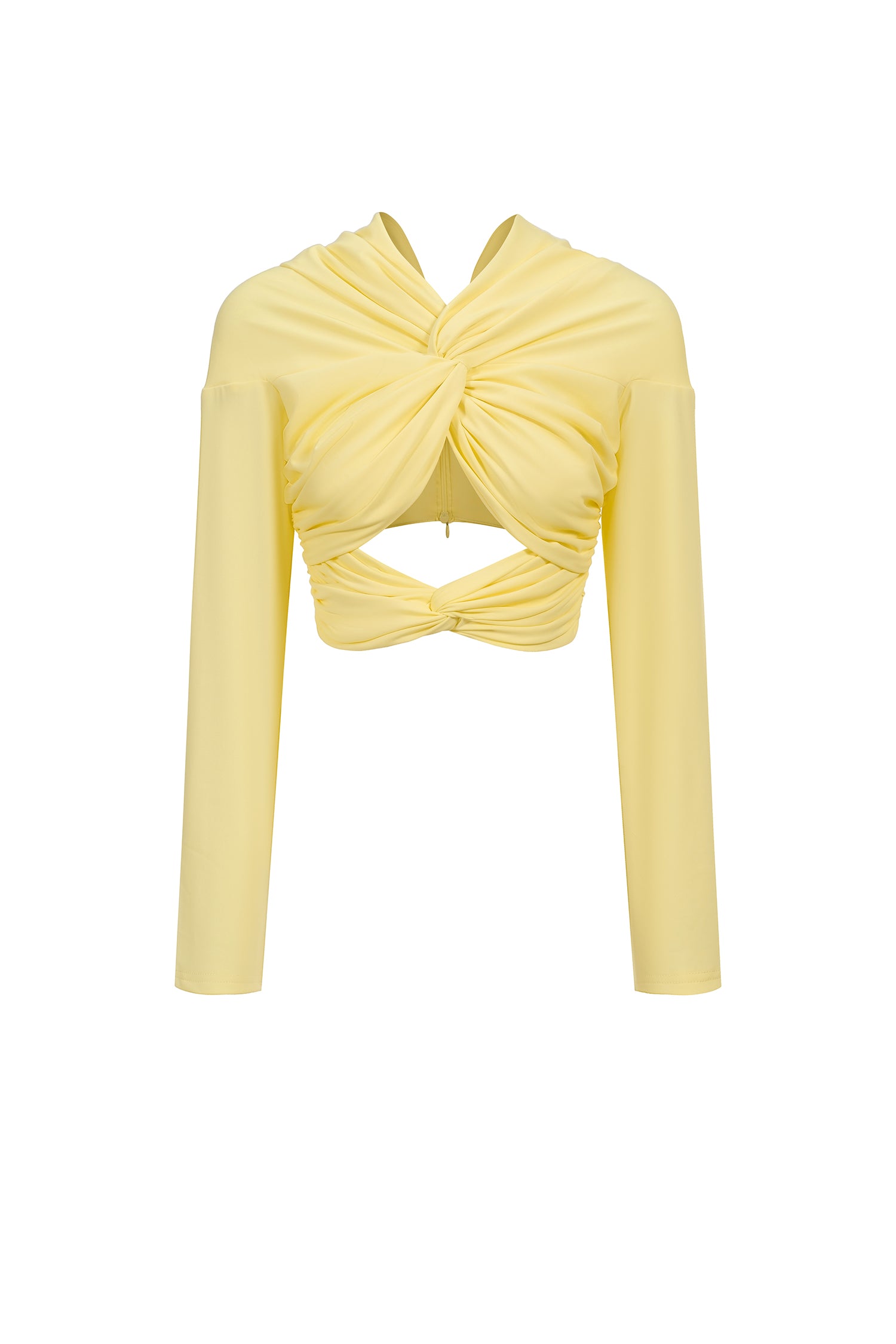 Kendall Long Sleeve Knot Maxi Dress