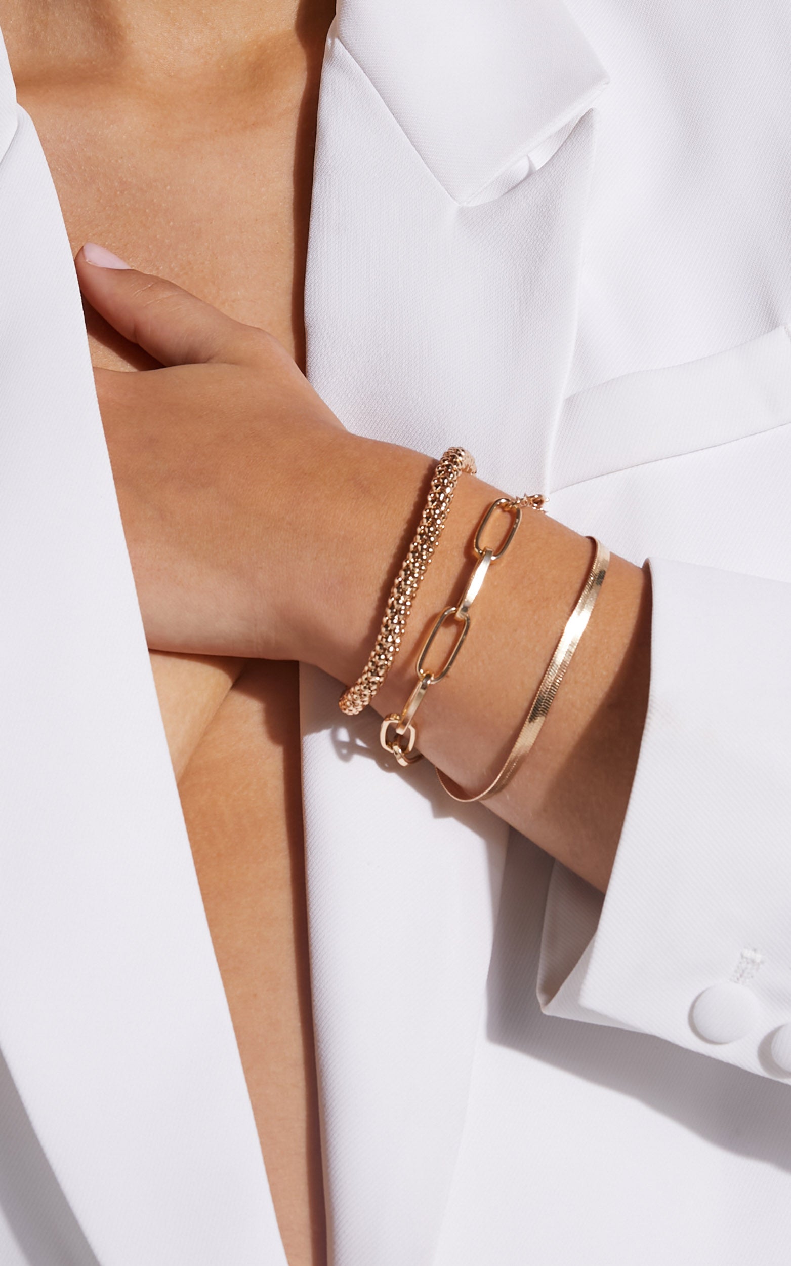 Hendrix Multipack Bracelet Set in Gold - View 1