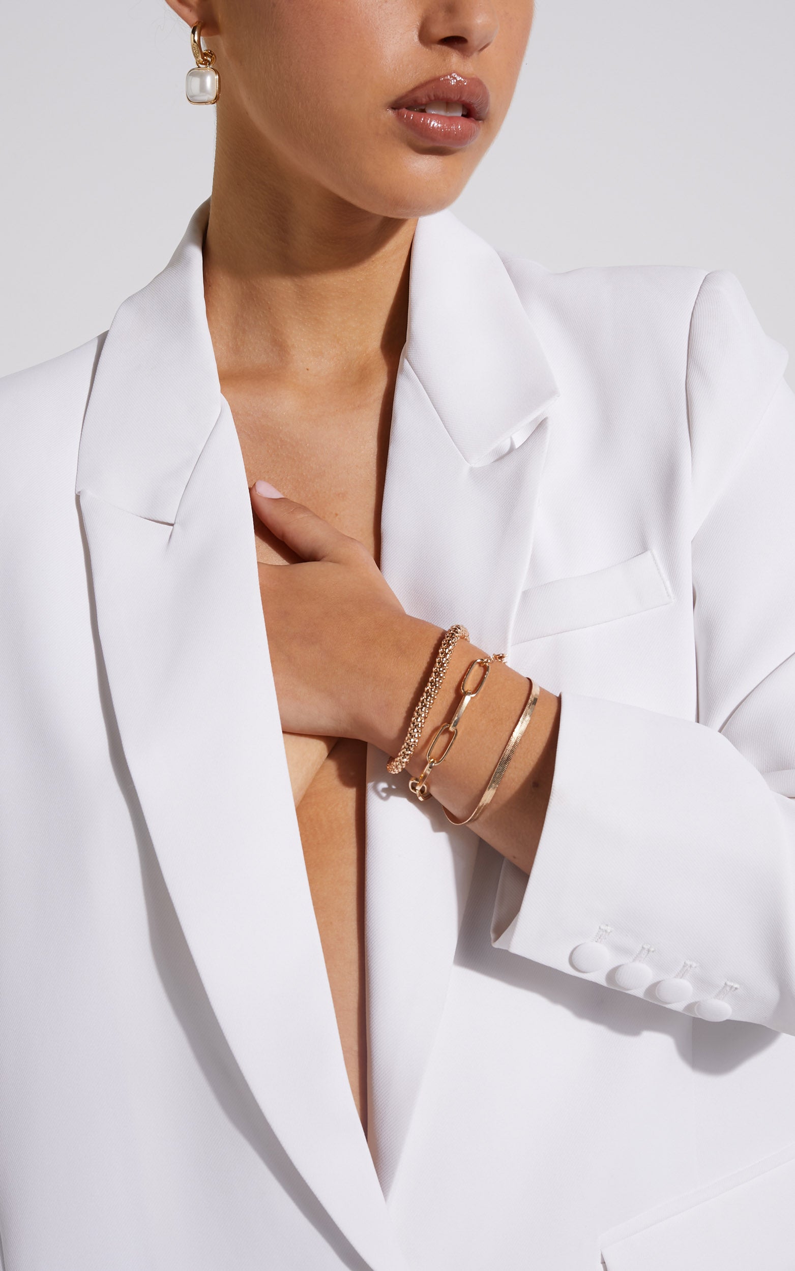 Hendrix Multipack Bracelet Set in Gold - View 2