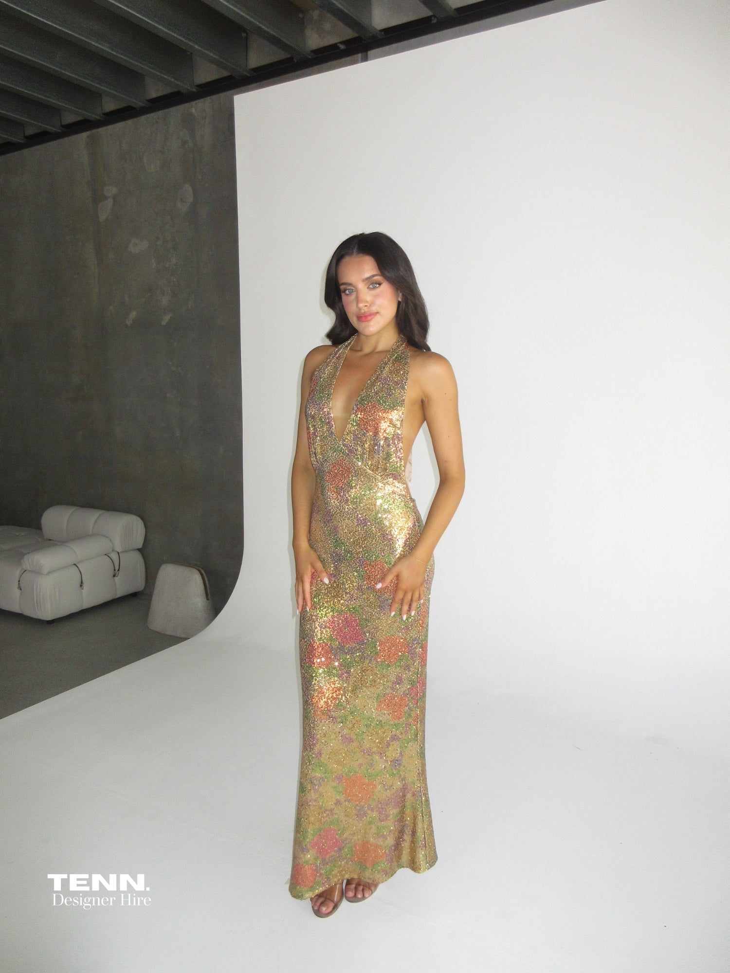 Liana Dress - Fleur Sequin