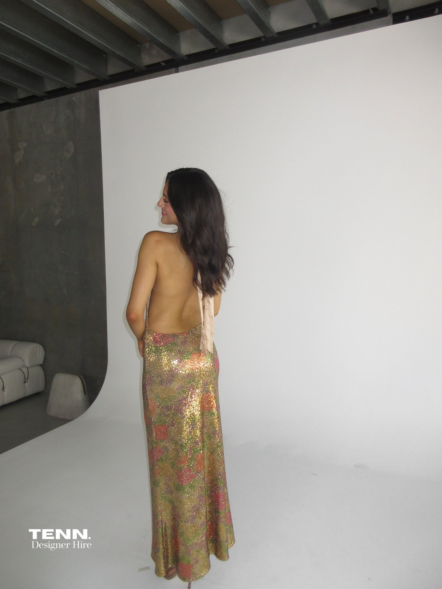 Liana Dress - Fleur Sequin
