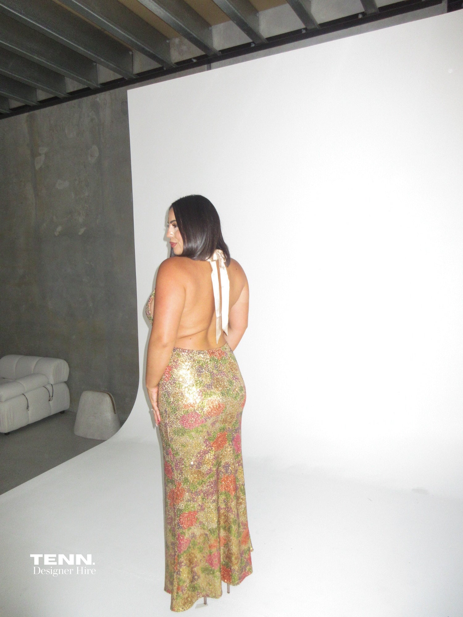 Liana Dress - Fleur Sequin