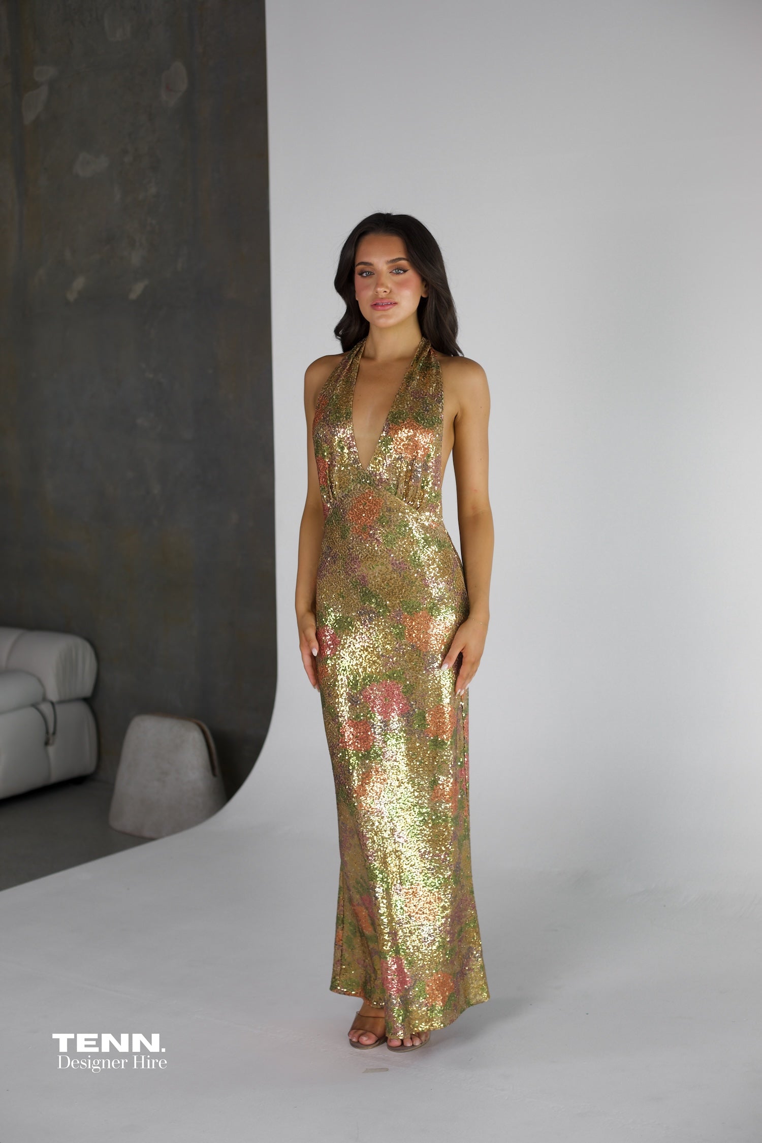 Liana Dress - Fleur Sequin