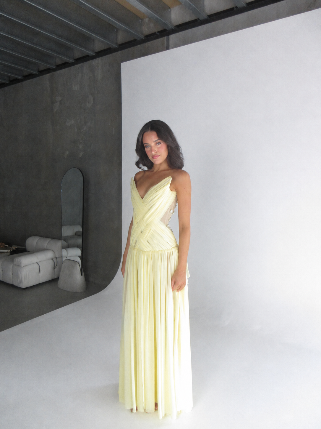 Aurelia Gown - Lemon