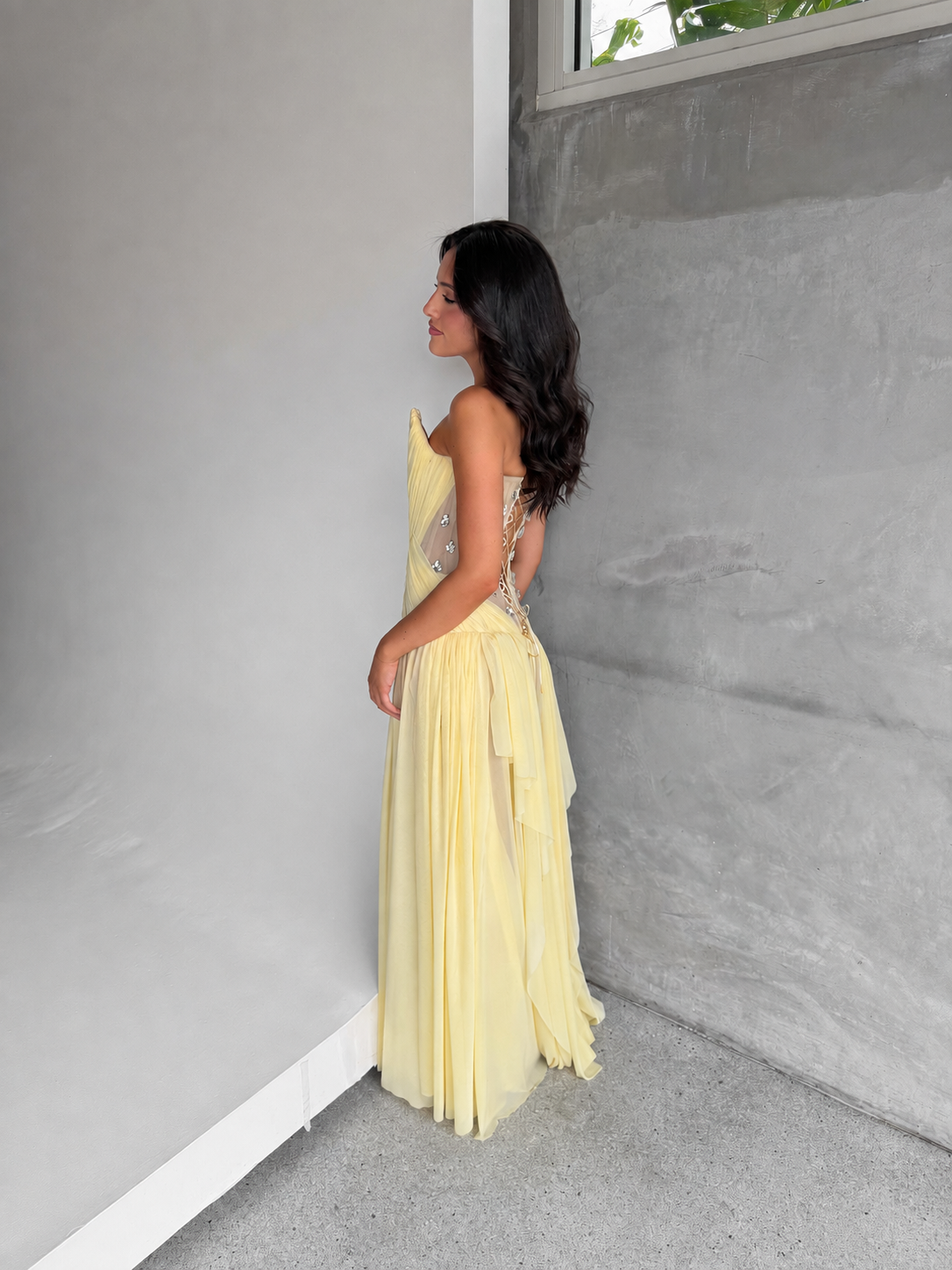 Aurelia Gown - Lemon