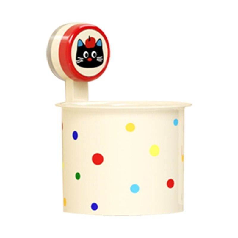 Dopamine Cosmetics Storage Box Bathroom Bathroom Face Towel Small Debris Storage No Punching Suction Cup Storage Rack