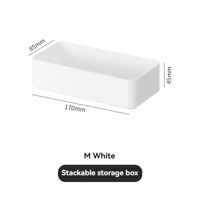 Drawer Partition Storage Box Acrylic Kitchen Chopsticks And Tableware Storage Rectangular Transparent Storage Box Organization Box