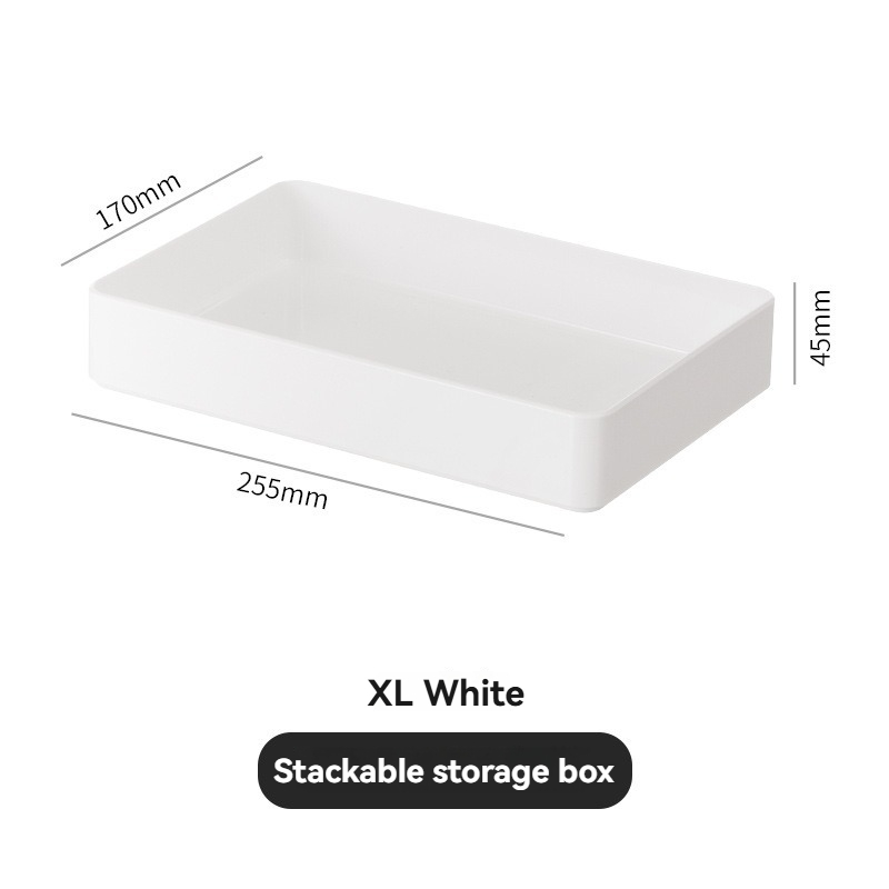 Drawer Partition Storage Box Acrylic Kitchen Chopsticks And Tableware Storage Rectangular Transparent Storage Box Organization Box