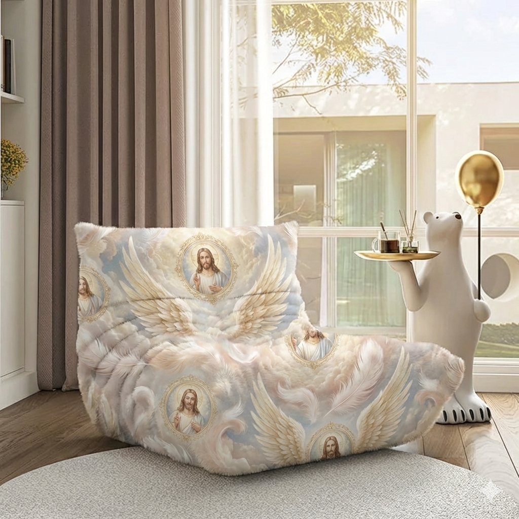 《Pure Realm · Winged Praise》Floor Sofa