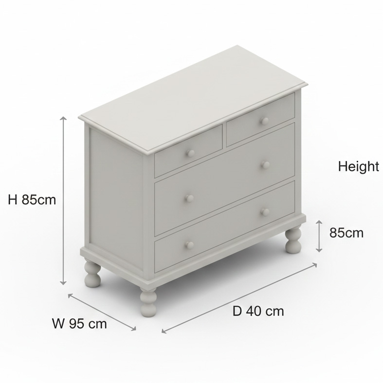 Bohemian Hand-Painted Floral Art Wood Storage Cabinet Locker