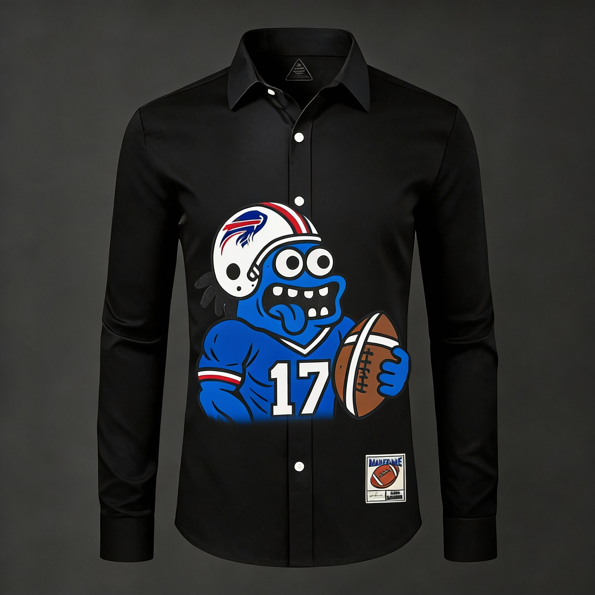 Men’s NFL-Inspired Long Sleeve Graphic Shirt