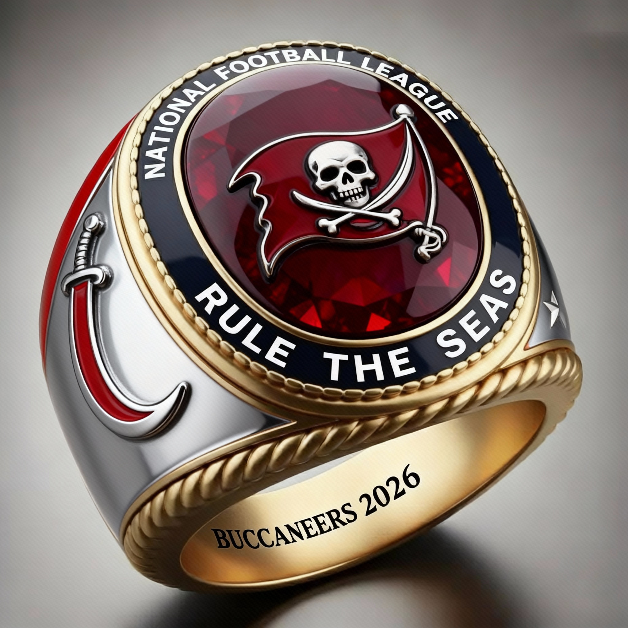 Ultimate NFL Fan Ring – 32 Teams, One Legacy🏈