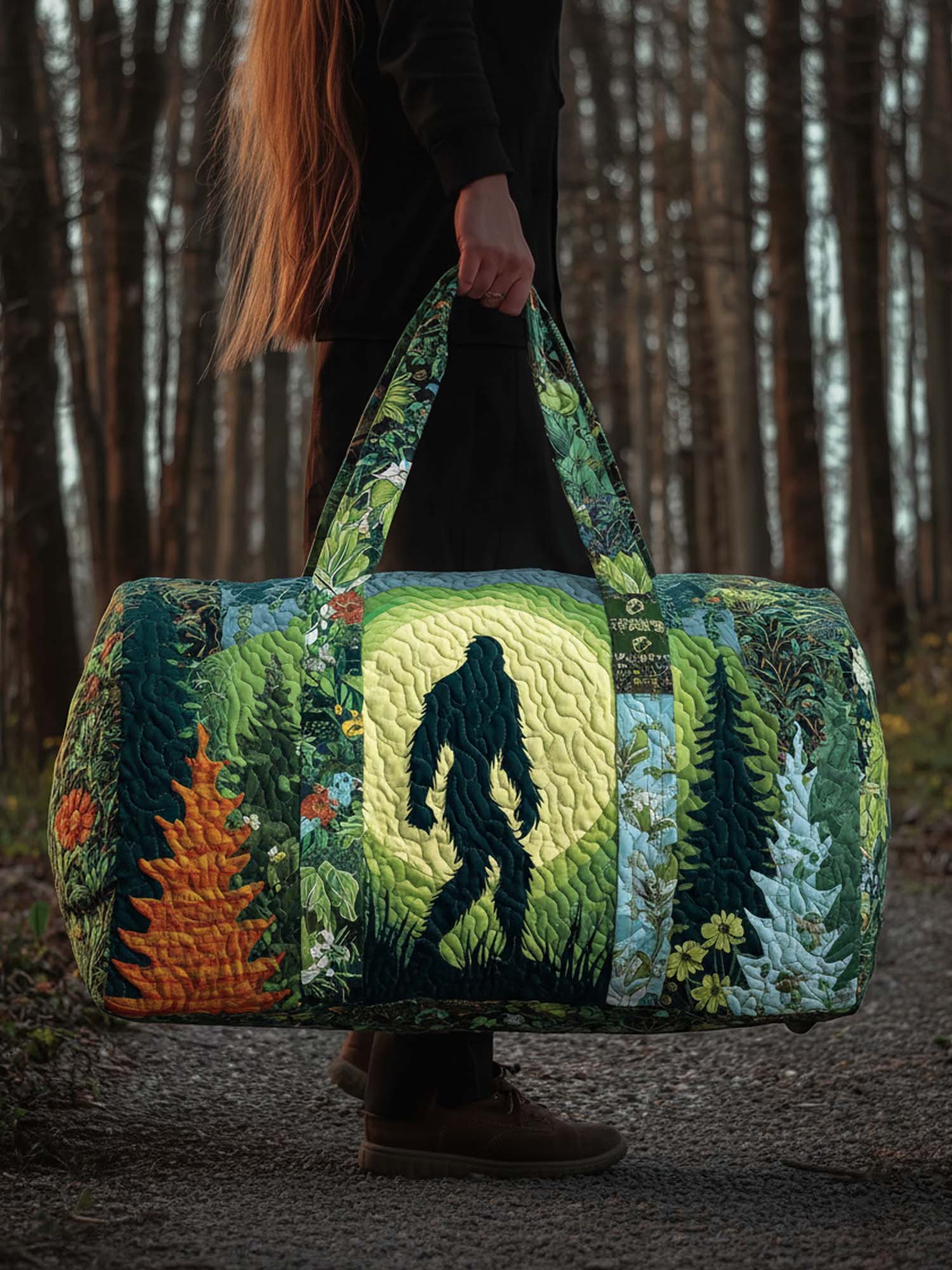 Bigfoot Quilted Duffle Bag