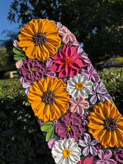 Luminous Blossoms - Skateboard