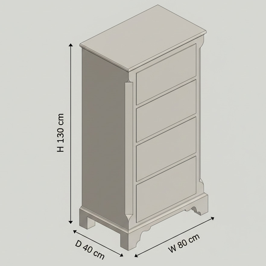Gustavian Blue Harlequin Pattern Hand Painted Vintage Tall Locker