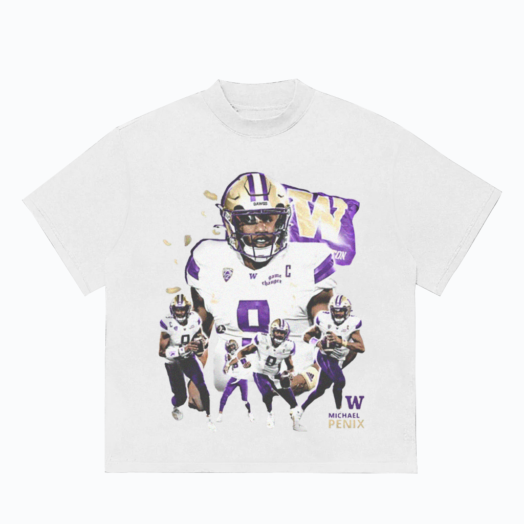 Seattle - Themed Michael Penix Graphic T - shirt