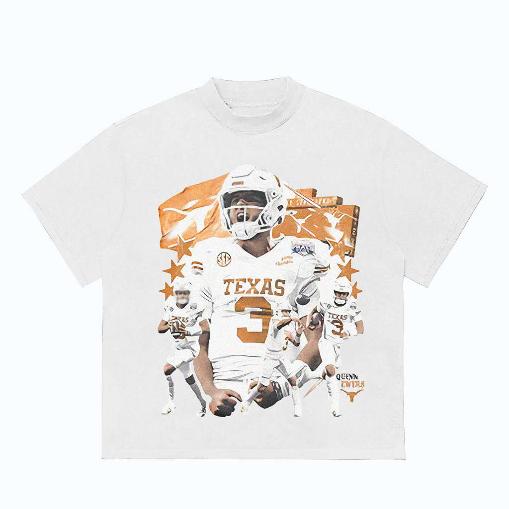 Texas - Themed Football Graphic T - shirt