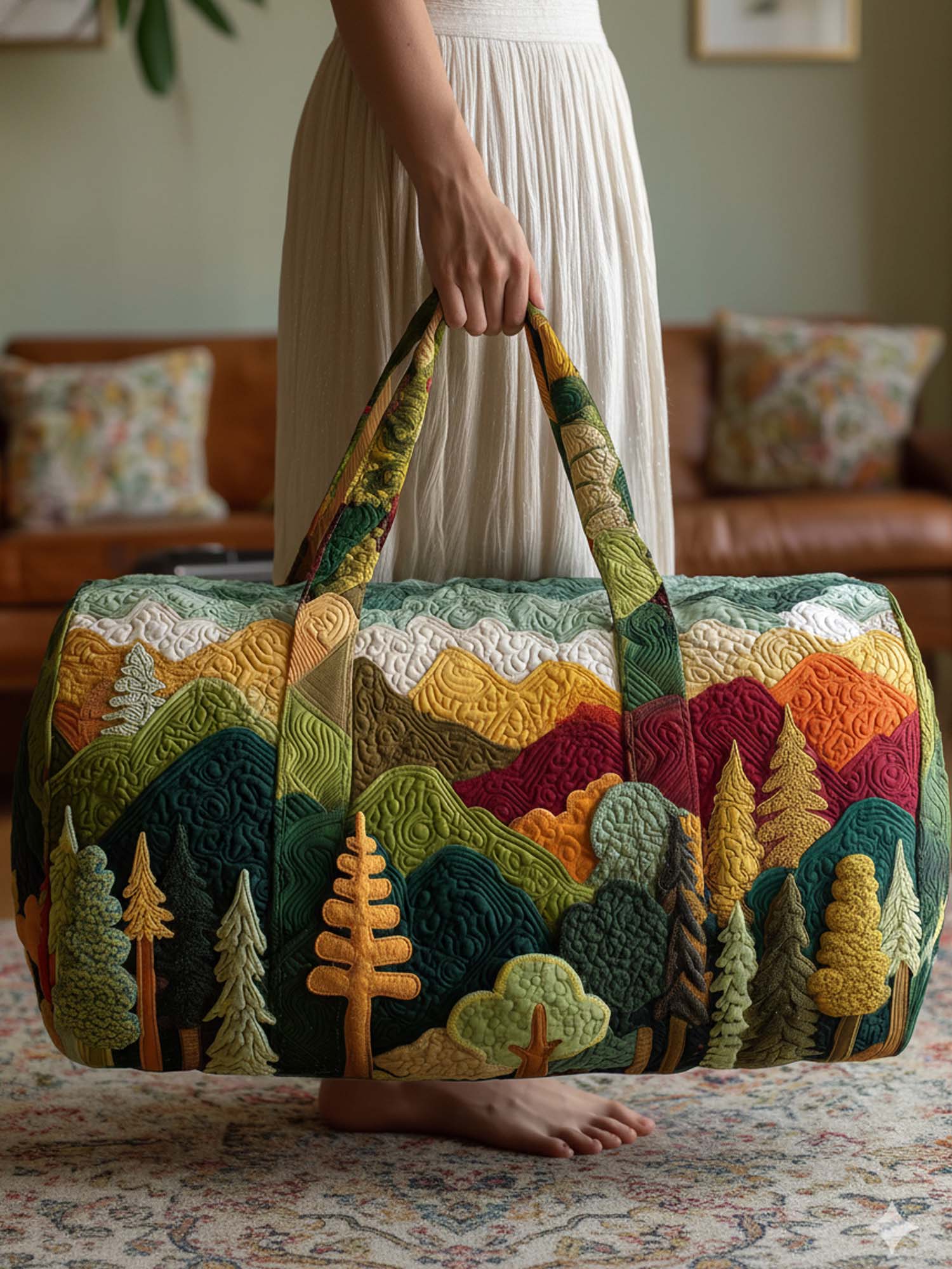 Frost Quilted Duffle Bag