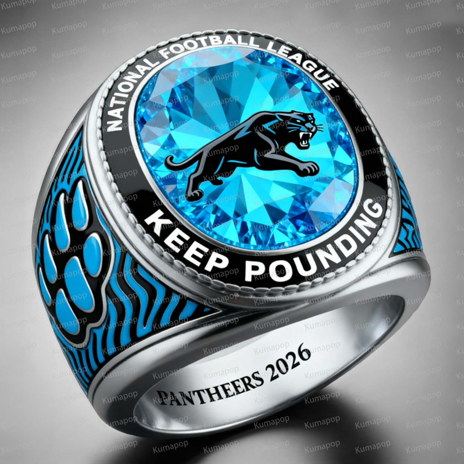 CAR PANTHER-CLAW Panthers Exclusive Custom Luxury Ring