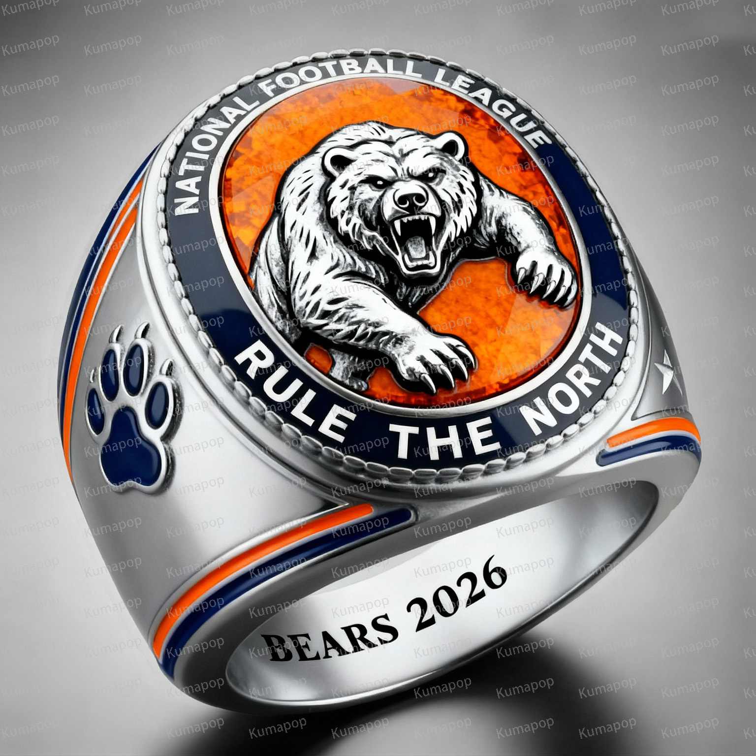 CHI BEAR-ROAR Bears Exclusive Custom Luxury Ring