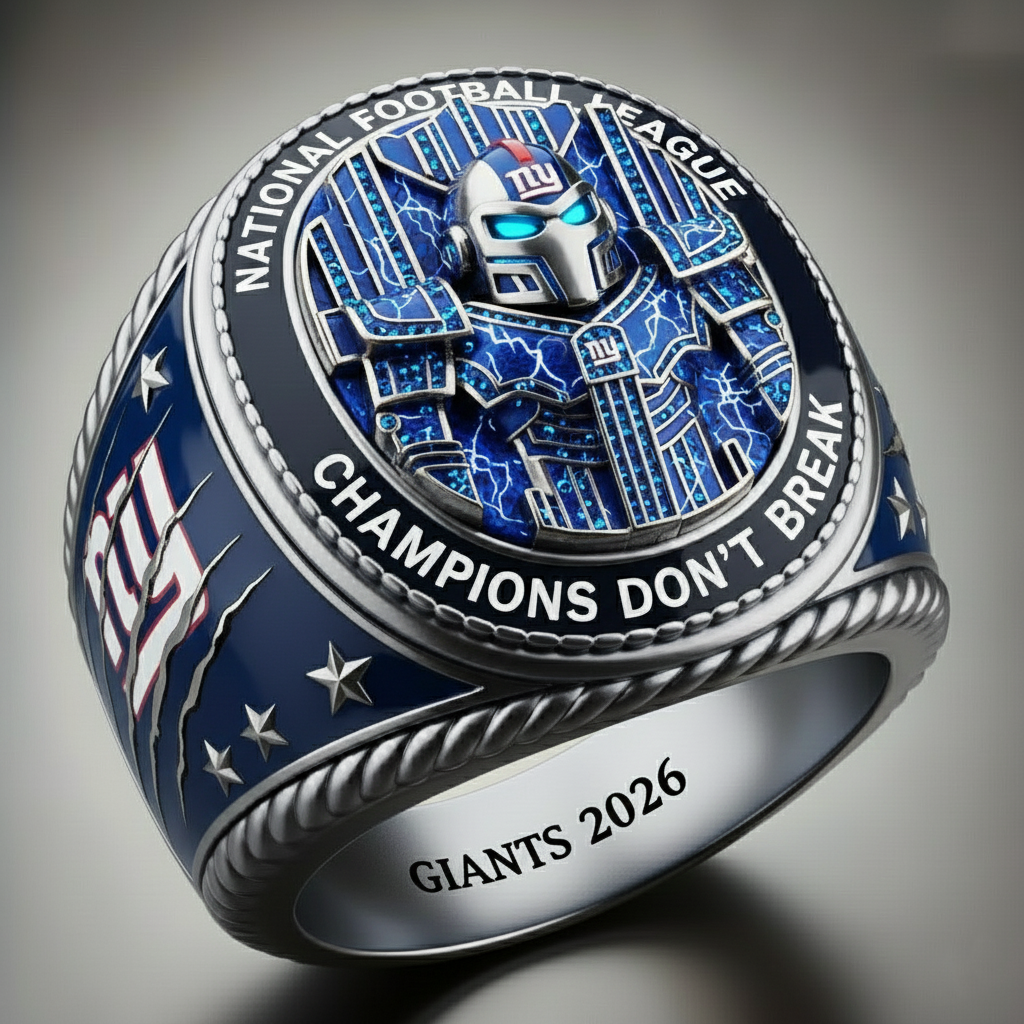 New York Giants Exclusive Custom Luxury Ring-Legacy Champions Ring
