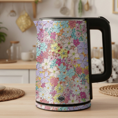 Boho Bloom Electric Kettle