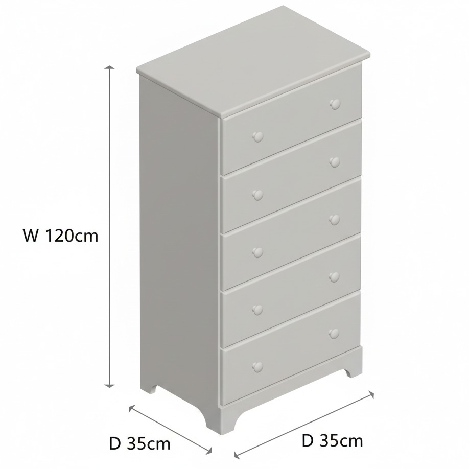 Bohemian Hand-Painted Colorful Geometric Pattern Wooden Storage Locker