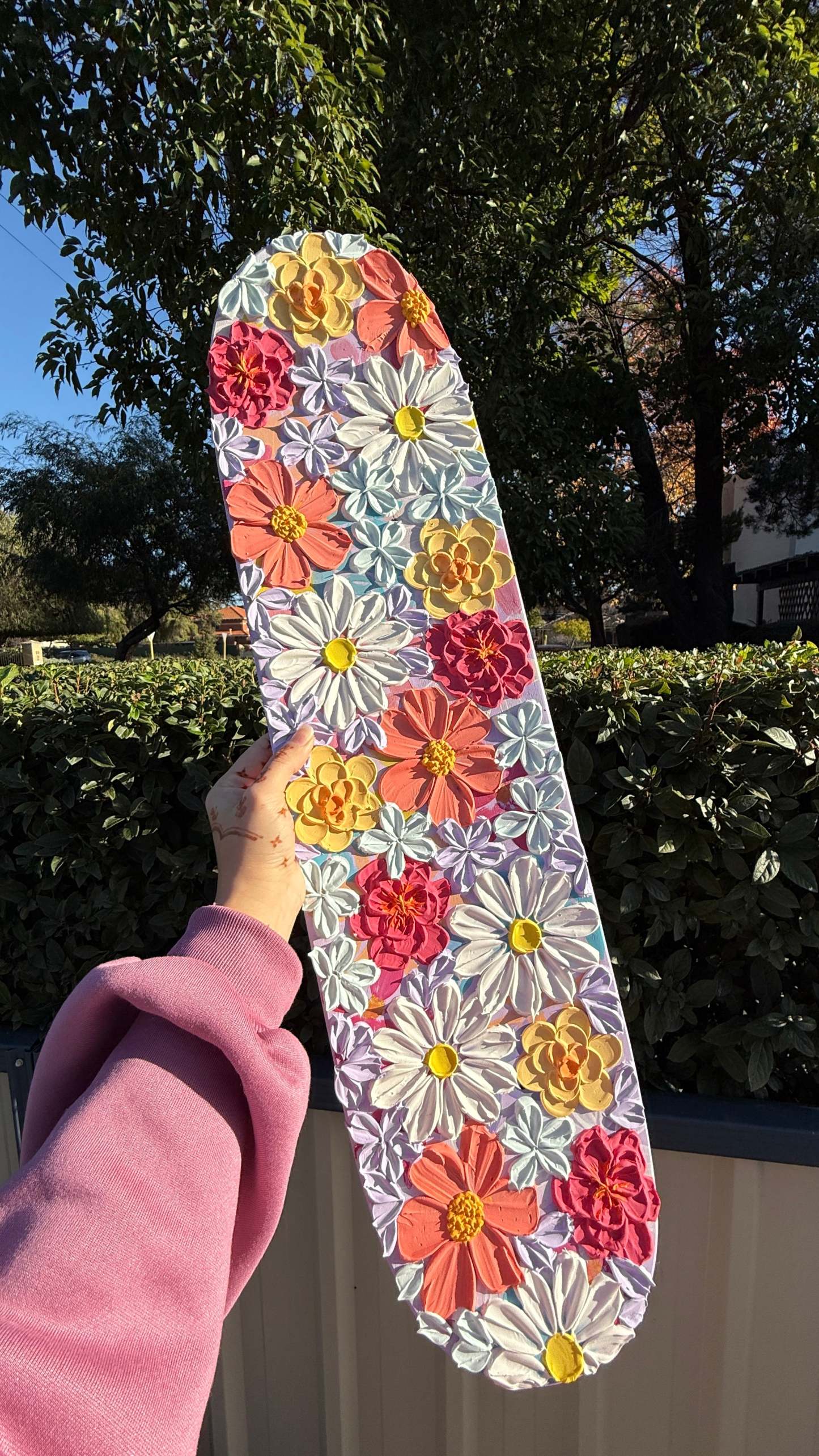 Blooming Harmony - Skateboard