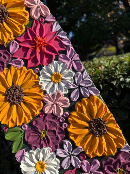 Luminous Blossoms - Skateboard