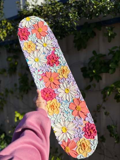 Blooming Harmony - Skateboard