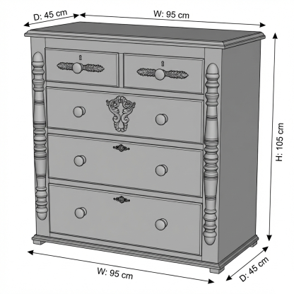 Victorian Gothic Mystic Garden Mixed Media Aesthetic Entryway Locker