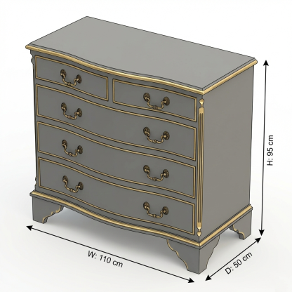 Fantasy Dragon Mythical Beast Hand-Painted Teal Floral Art Locker